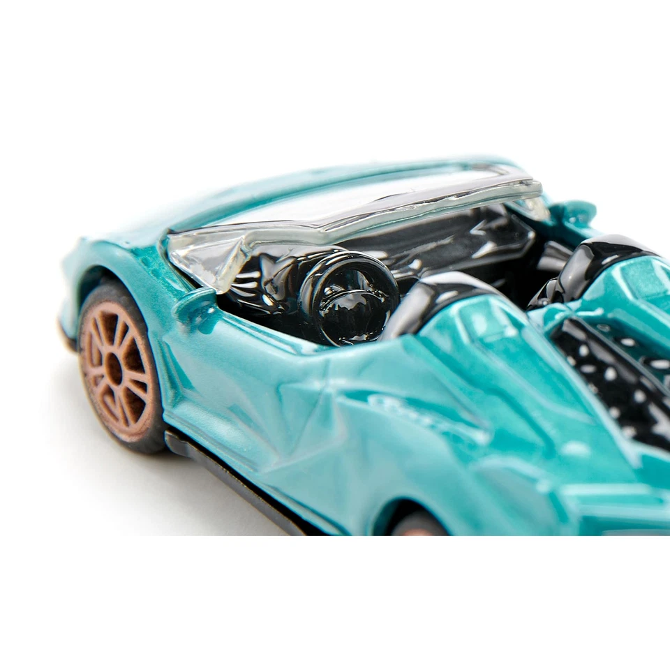 1571 Lamborghini Sián Roadster Auto Giocattolo Metallo/Plastica Turchese - Immagine 3 di 4
