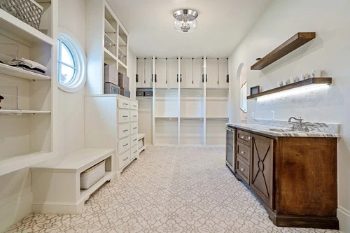 Nuvo Lighting 60/7808 Boliver 3 Light 14"W Flush Mount Bowl - Nickel - Picture 2 of 6