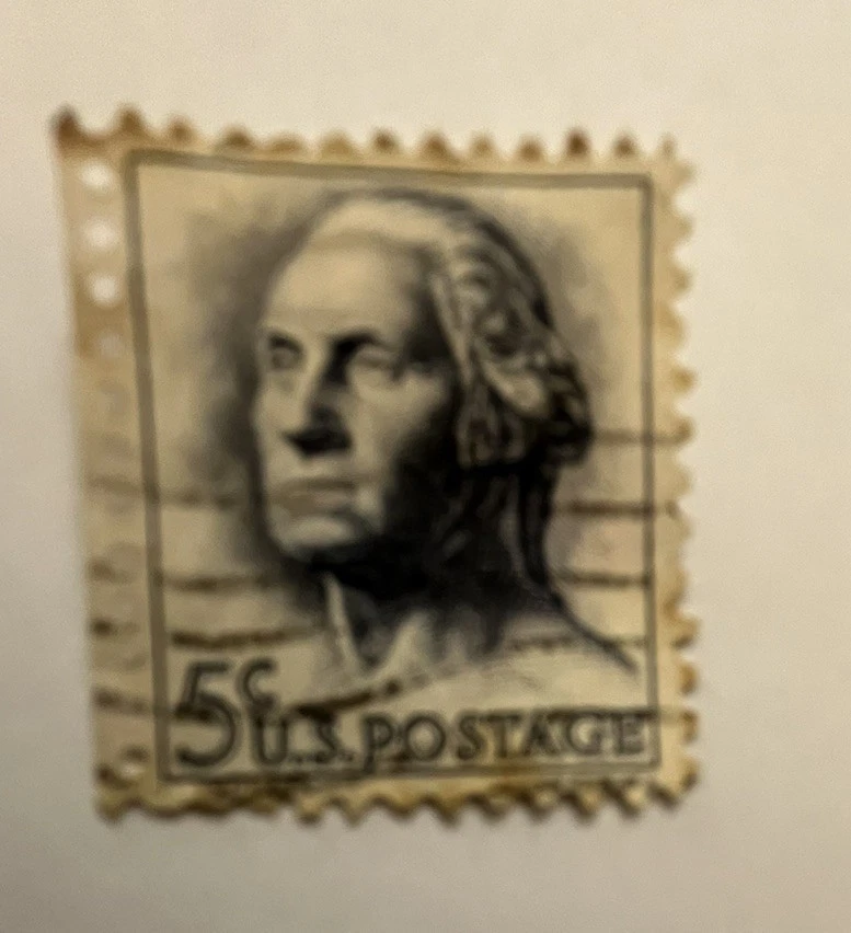 5¢ U.S. POSTAGE ジョージ・ワシントン 使用済み切手 Las mejores ofertas en Sello de George Washington 5 cent | eBay