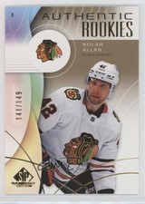 2024 Upper Deck SP Game Used Authentic Rookies Gold /149 Nolan Allan #271 1tj3
