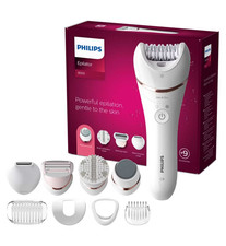 Image of Philips Epilator Series 8000, Cordless Wet and Dry Epilator for Legs and Body