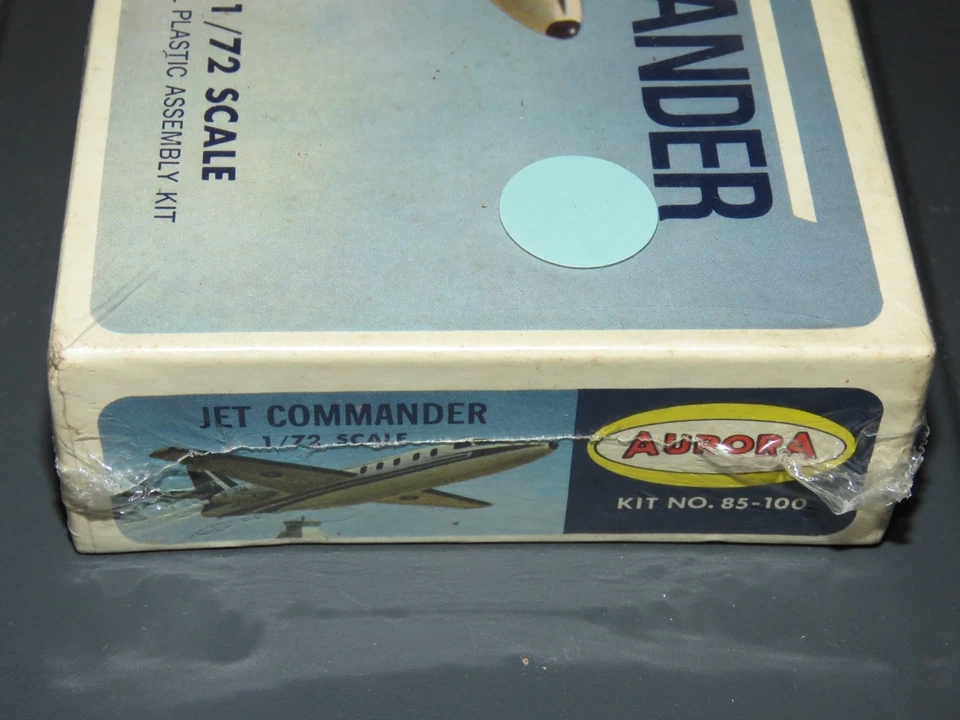Vintage Aurora Aero Jet Commander 1:72 Scale Model Kit New/Sealed - Image 2 of 4