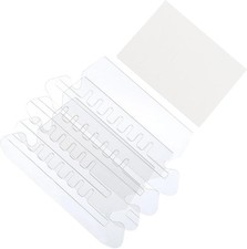 3 Inch File Folder Labels, 25pcs File Folder Tabs with Inserts Labels Plastic Cl
