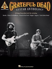 Grateful Dead Guitar Anthology Tab Sheet Music Chords Lyrics 20 Songs Book