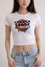 NASCAR Racing Womens Baby Tee Size XSmall New w Tags