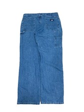 VTG Y2K Dickies Blue Denim Carpenter Work Pants Baggy Skater Jeans Men's 40x34
