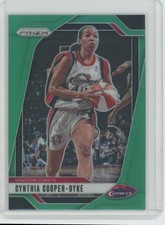Cynthia Cooper-Dyke Green Prizm 2024 Panini WNBA Prizm #21