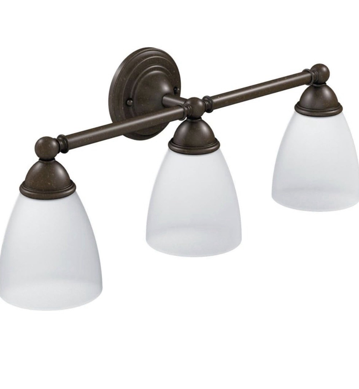 Moen YB2263ORB Brantford 3-Light Bath Bathroom Vanity Light 