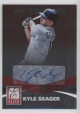 2015 Panini Elite Signatures 21st Century Kyle Seager #68 Auto 00eg