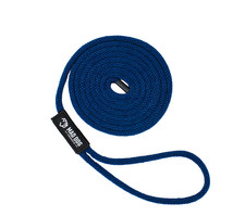Solid Braid Nylon Dock Line 5/8" x 40' Floats / Fade Proof USA MADE - NAVY BLUE