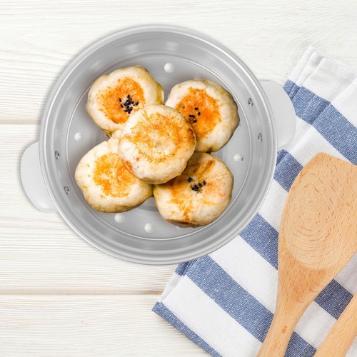 Rice Cooker Steamer Basket 10.62 Inch Steamer Insert for Dumplings Vegetables... - 第 7/9 張圖片