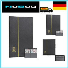 Briefmarkenalbum Einsteckbuch 160 Fächer 20 Seiten Kunstleder