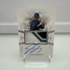 2019 Flawless Justus Sheffield Rookie Patch Auto #RPA-JS /25 Mariners