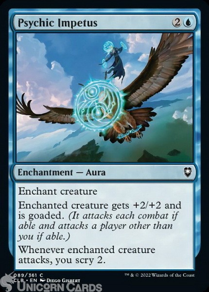 Psychic Impetus : Common : Battle For Baldur's Gate : Mint MTG Card