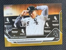 2025 Topps Now Off-Season Gold #OS-11 Munetaka Murakami /50 RC