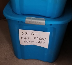 23 Quart Ball Mason Glass Canning Jars Standard Mouth 32 oz No Lids or Rings