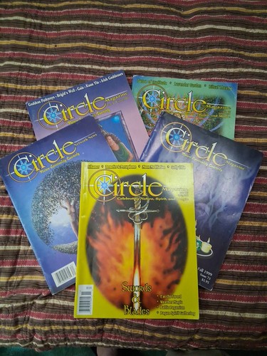 Circle Magazine 5 Issues Very Good Witchcraft Wicca Pagan New Age Paganism Magik