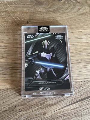 Topps Chrome Black Star Wars #SP-18 General Grievous Animated SP