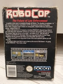 VINTAGE NINTENDO ENTERTAINMENT SYSTEM NES ROBOCOP CARTRIDGE GAME PAL A BOXED