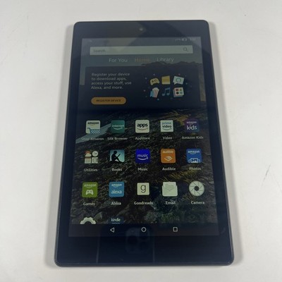 Amazon Fire HD 8 (7th  Gen, SX034QT) 16GB   Black   Tested, Works