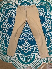 devon aire breeches Pull On Tights Size Youth Large Tan
