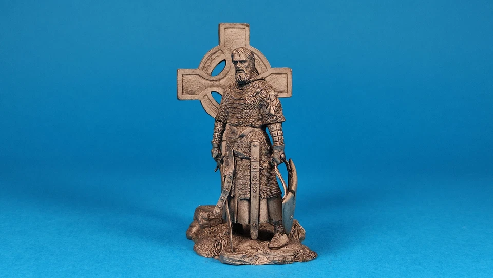 TIN soldiers 54 mm of Robert I the Bruce king of Scotland, 1306-1329. Scale 1:32 - Image 2 of 4