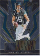 Trevor Lawrence 2023 Panini Select Football Turbo Charged Insert Jags #TUR-TLA