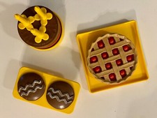 Vintage CBS Inc. Hostess Style Cupcakes, Pie Layer Cake Play Food, Rare 1982