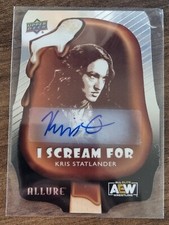 2022 AEW Kris Statlander I Scream For AUTO ALLURE Trading Card #85592
