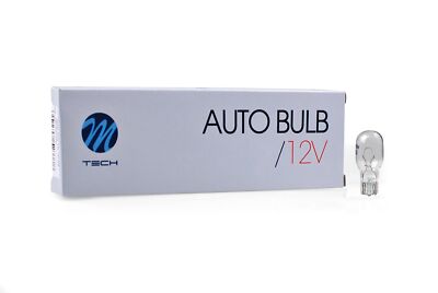 10 x M-Tech Glühlampe - W16W T15 W2.1x9.5d 12 V 16 Watt - Klar E-geprüft FBZ60