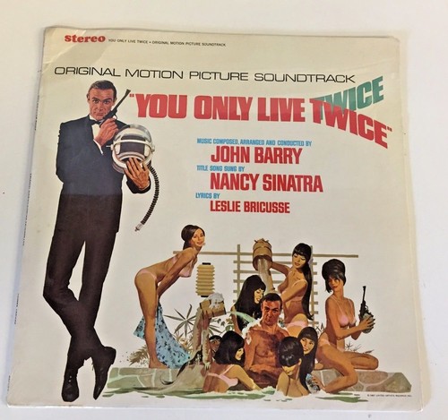 Vintage 1967 007 You Only Live Twice Original Motion Picture Soundtrack Record Ebay