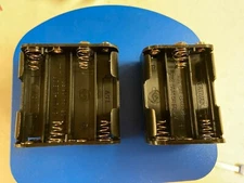 NEW WHITES 4D METAL DETECTOR BATTERY HOLDERS 9 VOLT & 12 VOLT QUICK SHIPPING