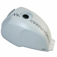 Petrol Gas Kraftstofftank Weiß Aus Stahl FüR Royal Enfield Himalayan Motorrad