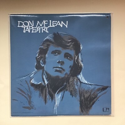 DON MCLEAN TAPESTRY THE RAINBOW COLLECTION 1971 UA VINTAGE VINYL LP RECORD 12''