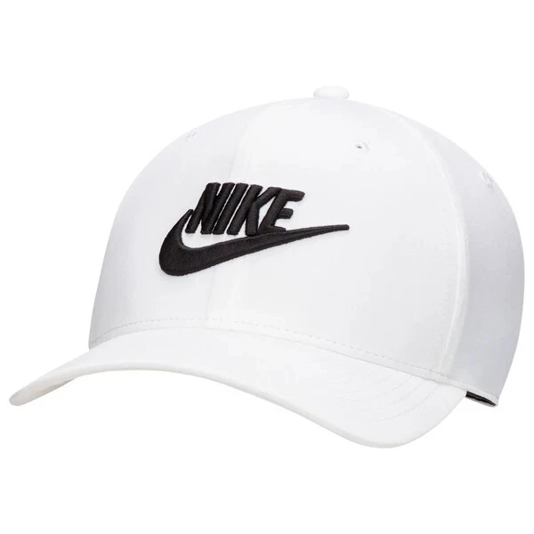 Nike Swoosh Flex Adult/Unisex Rise Cap FB5377-100 Size M/L White $30