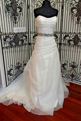 1067W SINCERITY 3711 IVORY $1097 SZ 12  FORMAL  WEDDING GOWN  DRESS