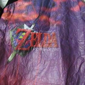Adult 1998 Nintendo 64 Legend of Zelda Windbreaker Jacket Promo N64 NES SNES