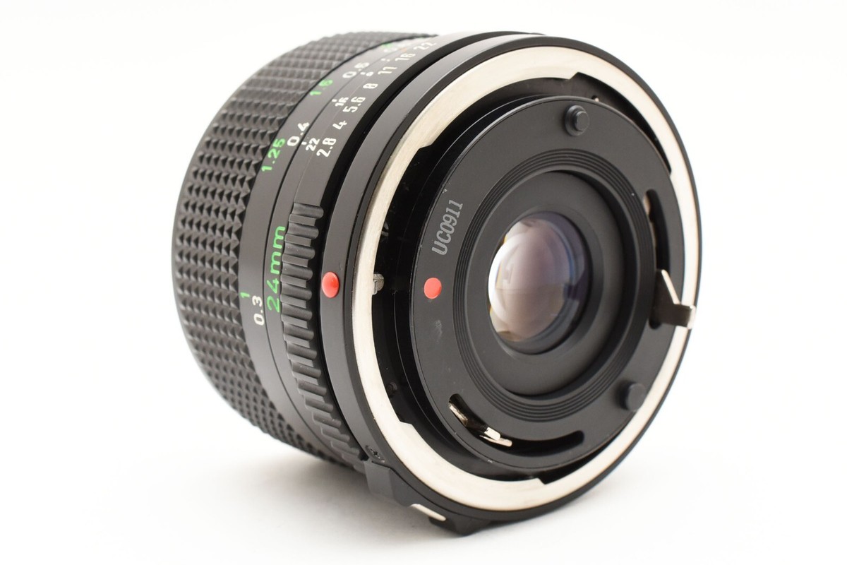 MINT]Canon New FD NFD 24mm f2.8 MF Wide Angle Standard Lens