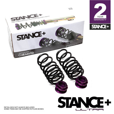 Stance+ Height Adjustable Rear Springs Seat Leon Mk2 1P 2.0 TDi + FR 2005-2012