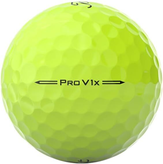 Titleist Pro V1x Yellow Used Golf Balls in Mint Quality, 2021 Year Model, AAAAA