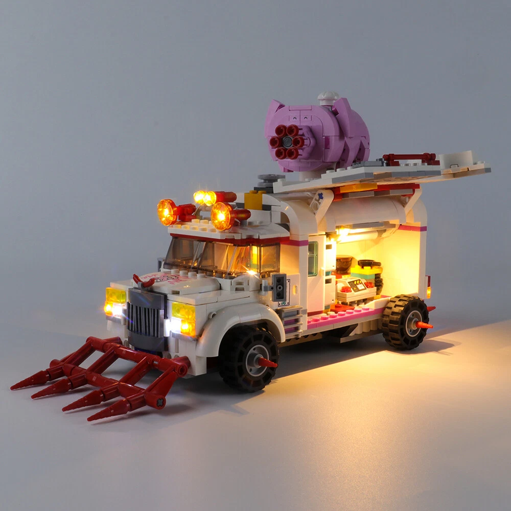 USB Light Kit For 80009 LEGOs Monkie Kid Pigsy s Food Truck Bricks Lighting Set