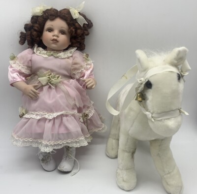 Puppe Di Porcellana Con Cavallo Porcelain Doll The Classical Collection ..