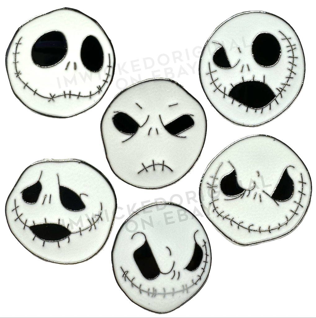 Jack Skellington 6 Pin Set Disney Pin Lot Bulk | eBay display picture 3