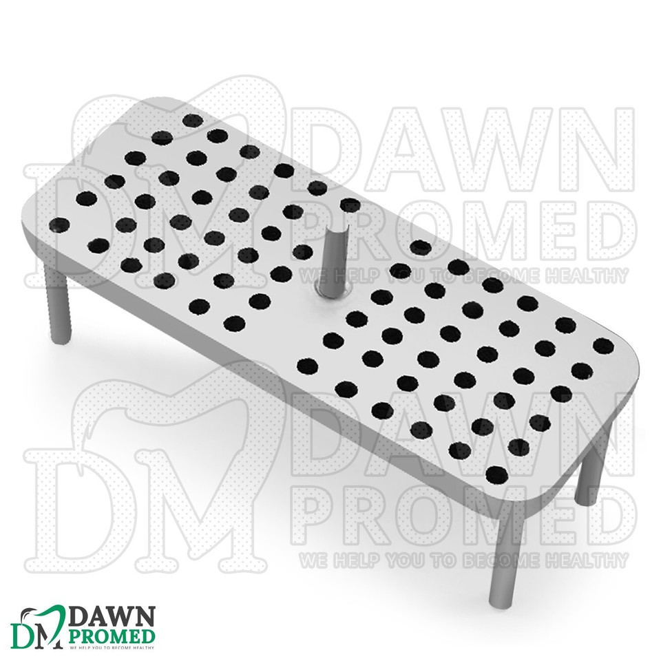 Endodontic Box 100 x 44 x 54mm 72 Holes Endo Stand Surgical Dental ...