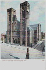 Vintage Postcard 1901-1907 Cathedral of St.John, Providence, Rhode Island (RI)