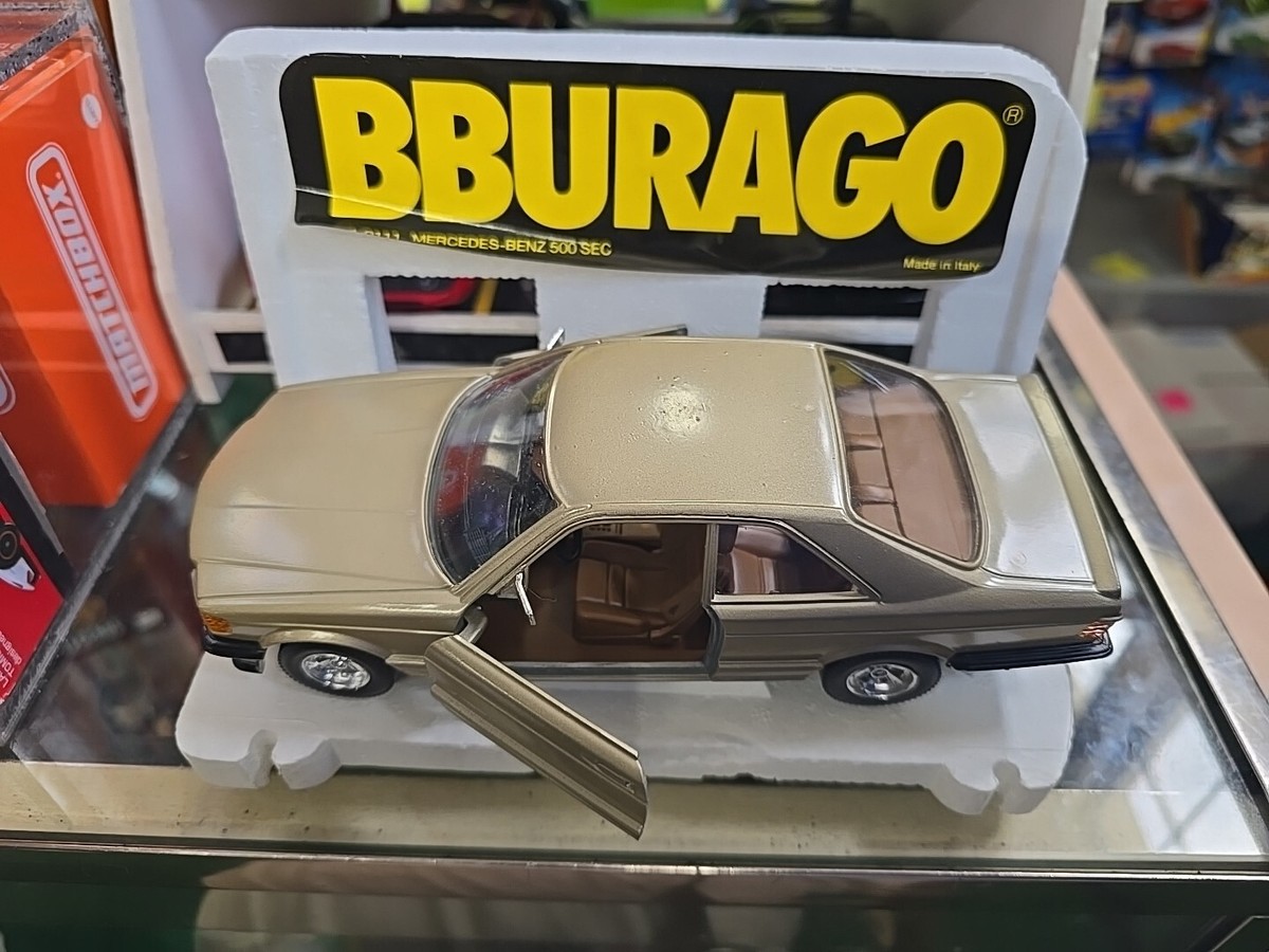 Burago メルセデスベンツ　500SEC VINTAGE 1/24 BURAGO MERCEDES BENZ 500 SEC Cod.0111 Made in
