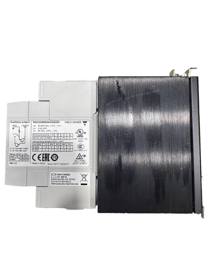 RGC2A60D40GGEDM Carlo Gavazzi relé de estado sólido *NUEVO* Foto 2 de 3