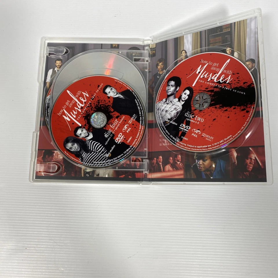 How To Get Away With Murder Season 1 - DVD - Region 4 - Fast Postage !! - Image 4 of 4