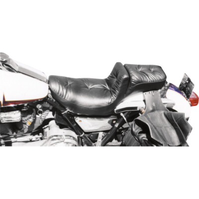 Mustang 2 Piece Regal Duke Pillow Seat - FXR '82-'94 (Black) 75083