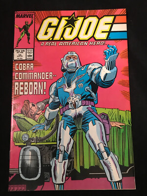 G.I. JOE #58 NM MARVEL 1987 COPPER AGE